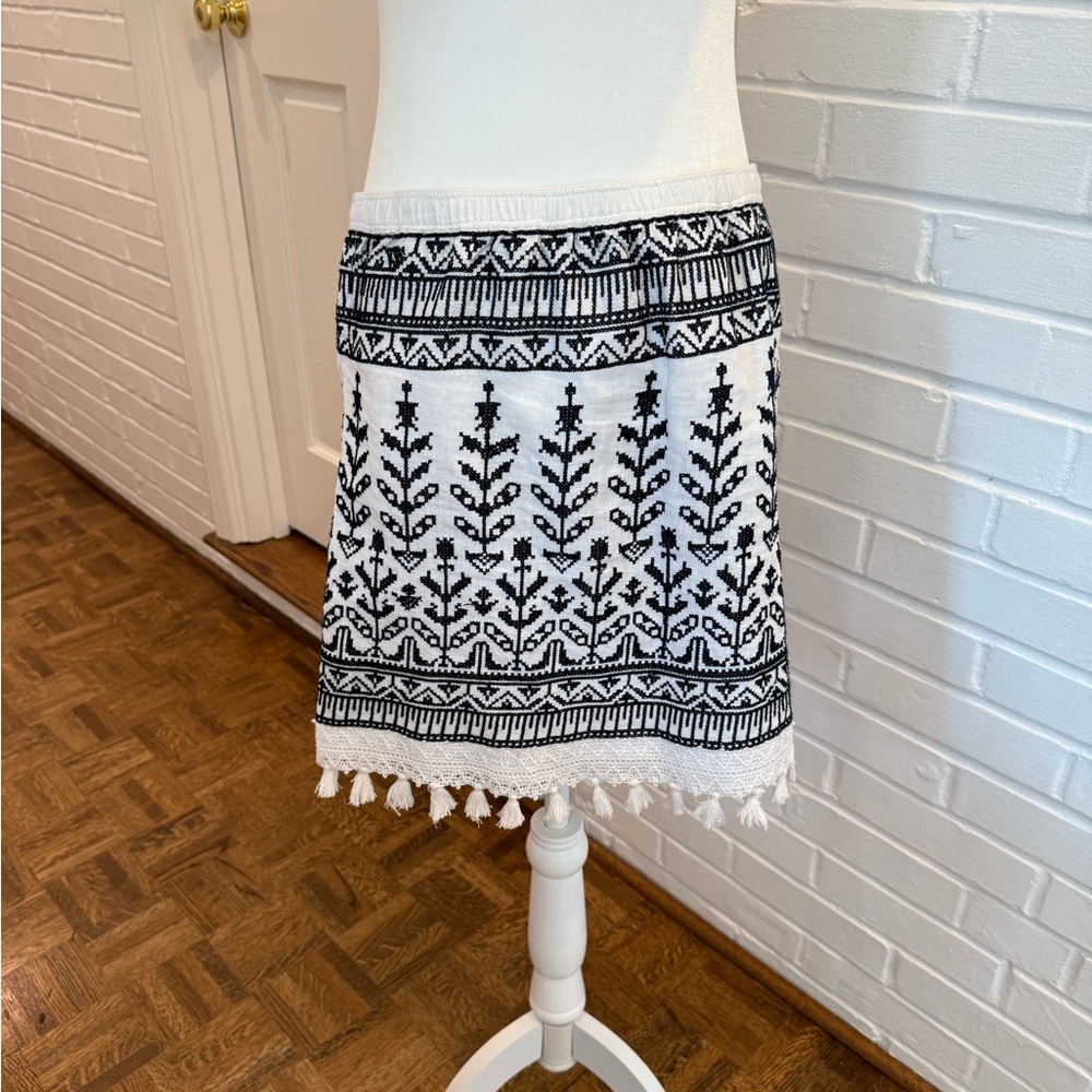 NWT Calypso St. Barth 100% linen skirt